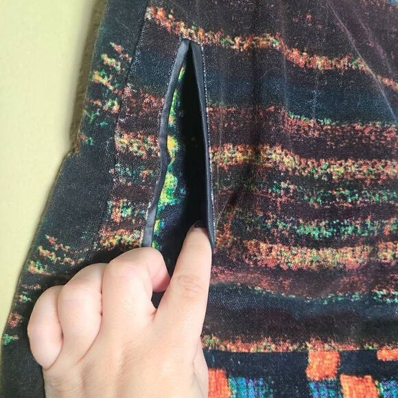 Linea Domani Mixed Print Skirt - Picture 3 of 8